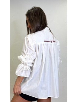 Camisa letras espalda