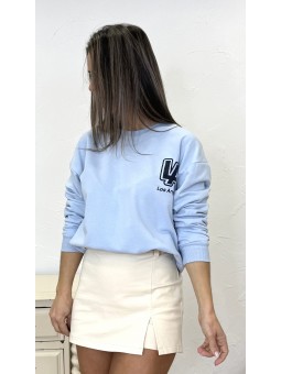 Sudadera LA azul