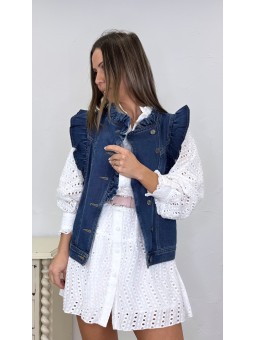 Chaleco Essencial denim