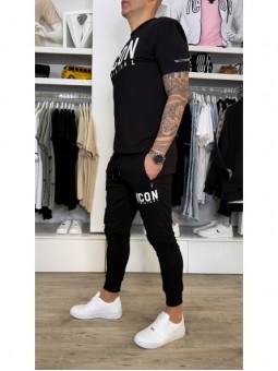 Pantalón chándal ICON negro