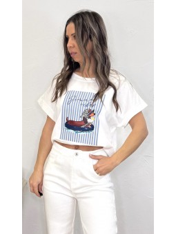 Camiseta perro marino