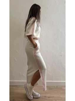 Conjunto chándal blanco