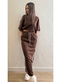 Conjunto chándal marrón