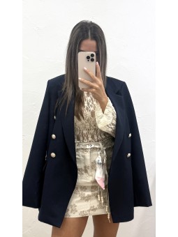 Blazer botones marino