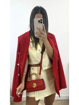 Blazer botones roja PREVENTA